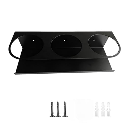 Ddujbtp Flaschenhalter zur Wandmontage, stabiles Metall-Aufbewahrungsregal für Küche, Garage, Fitnessstudio, platzsparende Lösung, wandmontierter Getränkehalter Ddujbtp Flaschenhalter zur Wandmontage, stabiles Metall-Aufbewahrungsregal für Küche, Garage, Fitnessstudio, platzsparende Lösung, wandmontierter Getränkehalter von Ddujbtp