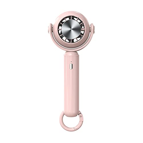 Ddujbtp USB-Handventilator, Halbleiter-Kühlung, schnelle Kühlung, 2200 mAh Akku, wiederaufladbar, Handventilator, Luftkühler von Ddujbtp
