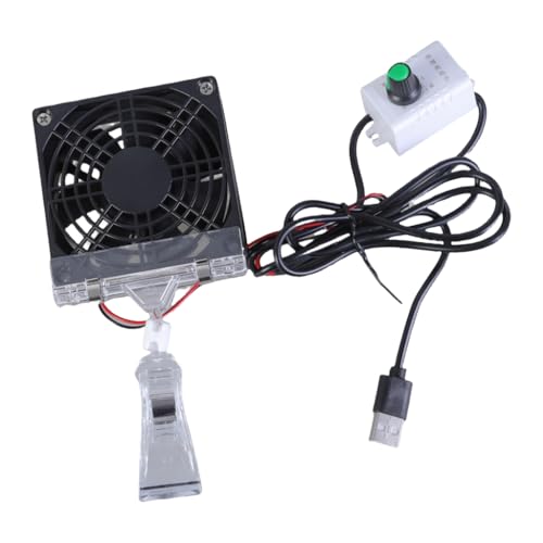 Ddujbtp Wasserdichter Kühlventilator für Aquarien, Korallen-Tanks, Temperaturreduzierungssysteme, Kühlventilator Ddujbtp Wasserdichter Kühlventilator für Aquarien, Korallen-Tanks, Temperaturreduzierungssysteme, Kühlventilator von Ddujbtp