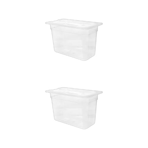 Effizienter Sous-Vide-Behälter, 6 l, transparent, langsames Gargefäß, einfache und präzise Temperaturkontrolle, Wassertank, Sous-Vide-Behälter von Ddujbtp