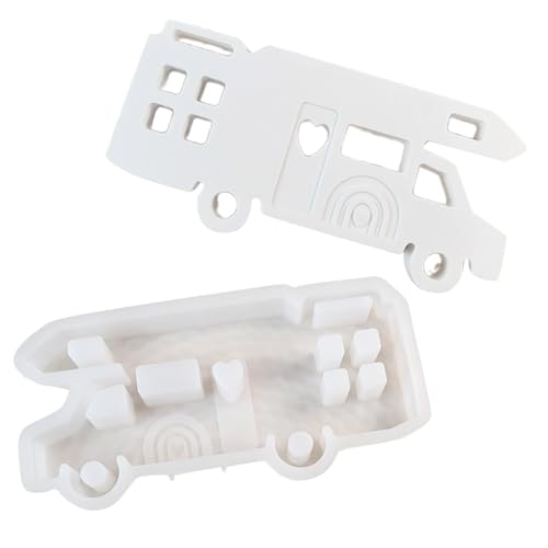 Elegante Car Form Einsatz Charm Silikonform Silikon Accessoire Form Für Innenverzierungen Personalisierte Wohnmobile Campervan Schimmel von Ddujbtp