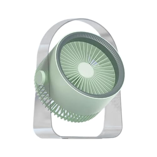 Elektrischer Schreibtischventilator für Bürotisch oder Schlafzimmer, Nachttische, wiederaufladbares USB-Gerät mit 2000 mAh Akku Elektrischer Schreibtischventilator für Bürotisch oder Schlafzimmer, Nachttische, wiederaufladbares USB-Gerät mit 2000 mAh Akku von Ddujbtp