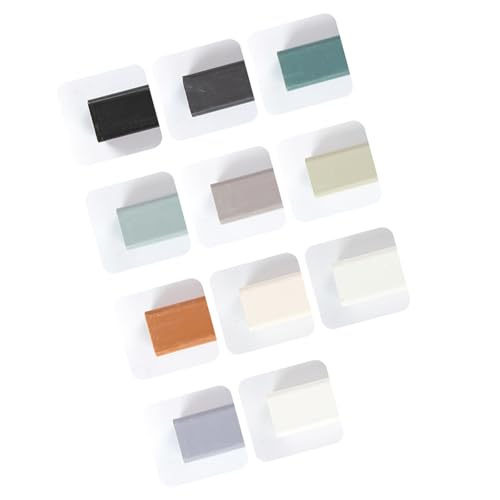 Festwachs-Reparatur-Set, 11 Stück, wärmeaktiviert, einfache Schmelzanwendung, für Möbelfehler, Holzschäden, Restaurierung, Wärme, Bodenreparatur Festwachs-Reparatur-Set, 11 Stück, wärmeaktiviert, einfache Schmelzanwendung, für Möbelfehler, Holzschäden, Restaurierung, Wärme, Bodenreparatur von Ddujbtp