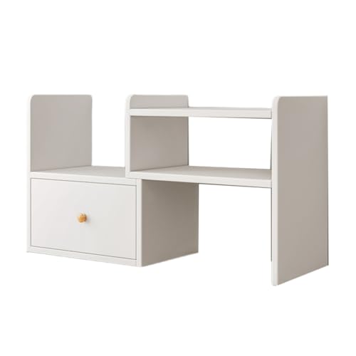 Funktionales Schreibtischregal aus Holz, erweiterbares Bücherregal-Set für organisierten Arbeitsplatz von Ddujbtp