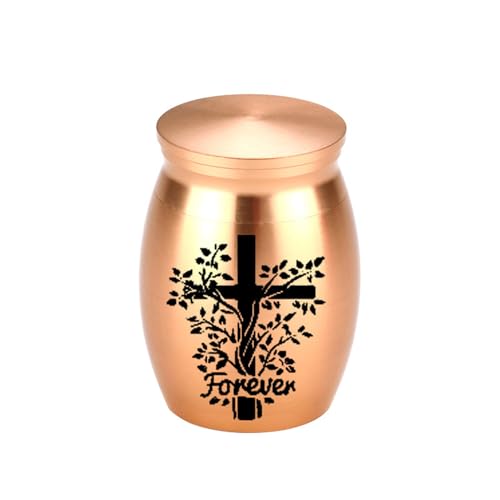 Ddujbtp Gedenkschatulle Asche Behälter Urne Cremation Sympathie Geschenk Für Asche/Haar Elegante Urnenschatulle Für Frauen Männer Multifunktionales Denkmal von Ddujbtp