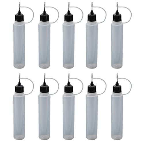 Malvorlagen Spritze Flasche Nadelspitze Applikatorflasche Präzision Spitze Plastikquetschflasche Für Flüssigkeit Kleber Öl Tinte Farbe Quetschflaschen Für Flüssigkeiten von Ddujbtp