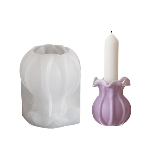 Nicht STICK Silicon Candlestick Form Dekorative Hydroponic Vase Grund Nicht STICK Silicon Candlestick Form Dekorative Hydroponic Vase Grund von Ddujbtp