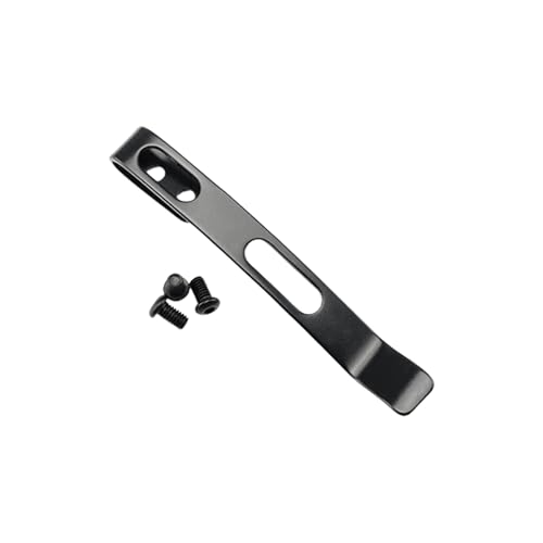 Rostfreie 420 Metalltaschen Clip Cutter Clip Zubehör für sichere Schneidermontage und den täglichen Gebrauch von Schneidern, Zubehör Clip von Ddujbtp