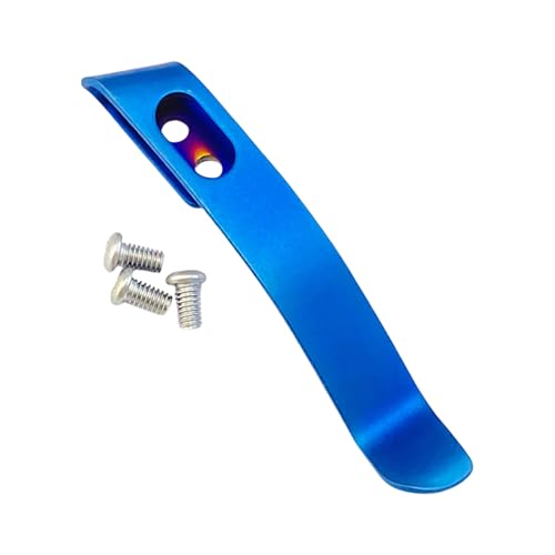 Rostfreie 420 Metalltaschen Clip Cutter Clip Zubehör für sichere Schneidermontage und den täglichen Gebrauch von Schneidern, Zubehör Clip von Ddujbtp