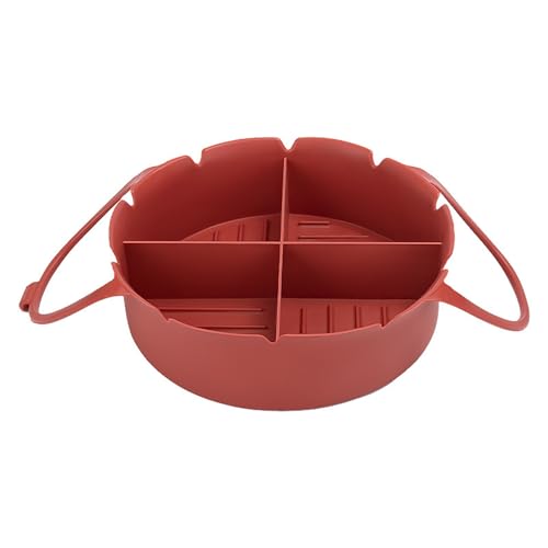 Wiederverwendbare Silikon-Luftfritteusen, Körbe, Silikoneinlagen, ofenfest, Kochmatten, Luftfritteusen, Korbeinlagen zum Kochen, Silikon-Luftfritteusenkorb von Ddujbtp