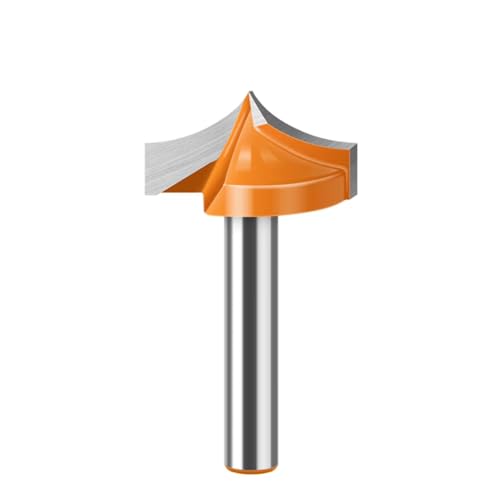 1pcs 1/4 ″ 6mm Shank Woodworking Router Bit Set, Tipp Gravur Router Bit Türplatte Numerische Steuerung Gravurmaschinenmaschinenmaschinen,6.35x25mm von Ddyspan