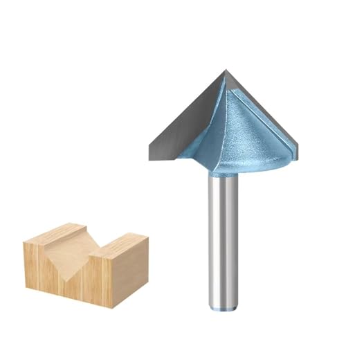6 Mm 1/4in Schaft Links Rechts 90 Grad V Rillen -Vorlage Router Bitrouter,6.35x32x90 L 6 Mm 1/4in Schaft Links Rechts 90 Grad V Rillen -Vorlage Router Bitrouter,6.35x32x90 L von Ddyspan