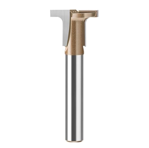 Bogen Bieger Router Bit T Halb Runde Flache Ecke Biegerschneider Trimmmaschinenfräsenschneider,6xr2-y von Ddyspan