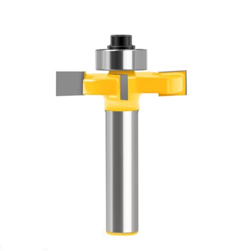 Holzrouter 8mm Schaft Gerade Endmühle Trimmer Reinigung Flush Trimm Ecke Round Box Bits Werkzeugmahlen Cutter,8x32x3mm von Ddyspan