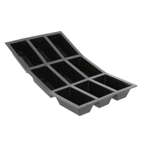 DE 1976.01 BUYER Formen, Silikon, schwarz, 27.9 x 20.1 x 10.9 cm von DE BUYER