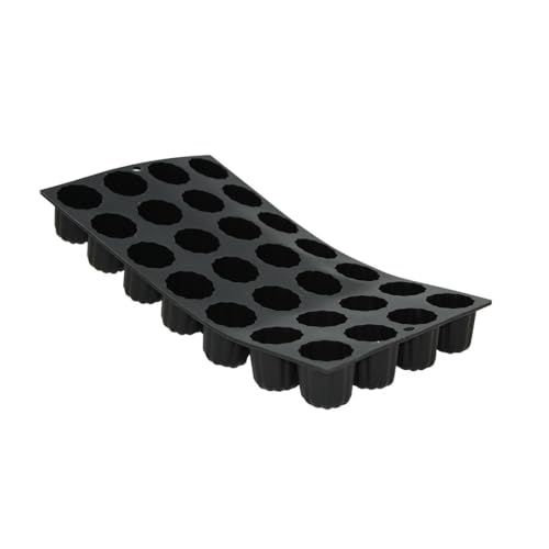 DE BUYER DE 1977.01 BUYER Formen, Silikon, schwarz, 27.9 x 20.1 x 10.9 cm von DE BUYER