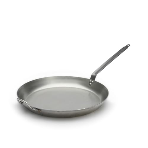 de Buyer - Bratpfanne "Lyonnaise" CARBONE PLUS aus schwerem Eisenstahl mit Griff - 50 cm - 5110.50, Grau de Buyer - Bratpfanne "Lyonnaise" CARBONE PLUS aus schwerem Eisenstahl mit Griff - 50 cm - 5110.50, Grau von DE BUYER