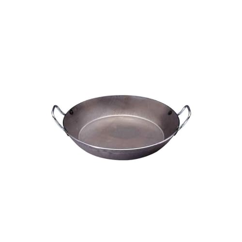 De Buyer - 5113.24 - Bratpfanne mit 2 griffen (servierpfanne) aus schwerem eisenstahl - 24cm von DE BUYER