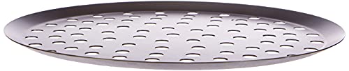 De Buyer - 5353.28 - Gelochtes pizzablech aus starkem blaustahl - loch 10 mm - 28cm, Blau von DE BUYER