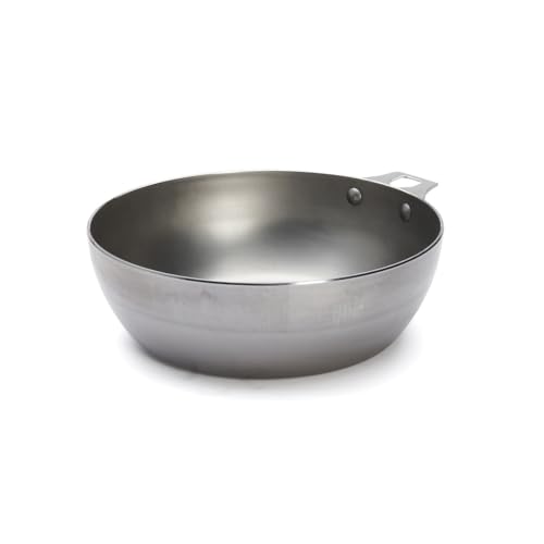 DE BUYER Bauerntopf, Edelstahl, Silber, 24 cm, 27.9 x 20.1 x 10.9 cm von DE BUYER