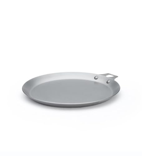 DE BUYER Crepe Pfanne, Edelstahl, silber, 26 cm, 27.9 x 20.1 x 10.9 cm von DE BUYER