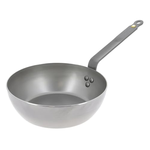 de Buyer, Schmorpfanne Mineral B aus Carbonstahl, Ø 28 cm, 5614.28, Silber de Buyer, Schmorpfanne Mineral B aus Carbonstahl, Ø 28 cm, 5614.28, Silber von de Buyer