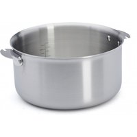 de Buyer Alchimy-Loqy Bratentopf / Kasserolle 24 cm / 5,0 L - Edelstahl-Mehrschichtmaterial von De Buyer