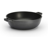 de Buyer Choc Extreme Sauteuse 24 cm mit Antihaftbeschichtung & Henkelgriffen - Aludruckguss von De Buyer