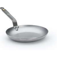 de Buyer Mineral B Omelettepfanne 24 cm - Eisen mit Bienenwachsbeschichtung - Bandstahlgriff von De Buyer