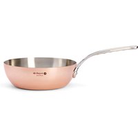 de Buyer  Prima Matera Kupfer-Sauteuse konisch 20 cm / 1,7 L - induktionsgeeignet - Edelstahlgussgriff von De Buyer