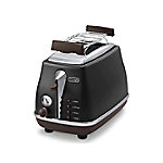 DE'LONGHI Toaster Schwarz Edelstahl 900 W CTOV 2103.BK von De'Longhi