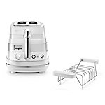 DE'LONGHI Toaster Weiß Kunststoff 900 W CTA 2103.W von De'Longhi