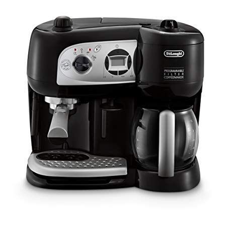 De’Longhi BCO264.1 Espressomaschine und Kaffeemaschine in einem, mit Pumpe, Schwarz, 38 x 24 x 35 cm von De'Longhi