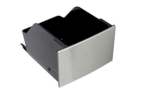 De'Longhi Behälter für Tuffabfälle, Kaffeesatzbehälter, Kaffeevollautomat-Zubehör für Primadonna S ECAM28, Edelstahl, 1 Stück von De'Longhi