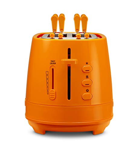 De Longhi CTLAP2203 Toaster mit Zange, 550 Watt. Arancio von De'Longhi