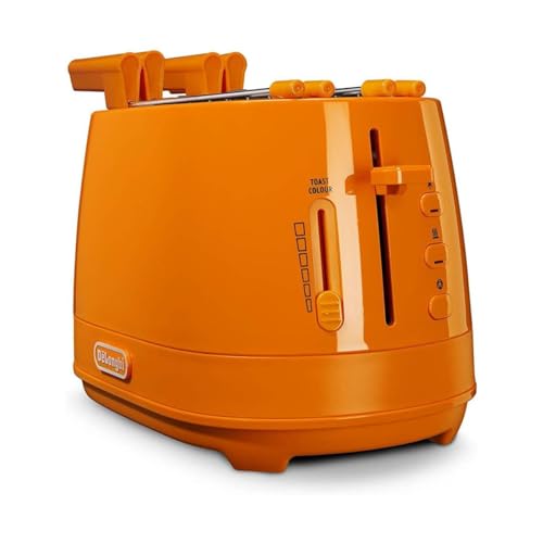 De Longhi CTLAP2203 Toaster mit Zange, 550 Watt. Arancio von De'Longhi