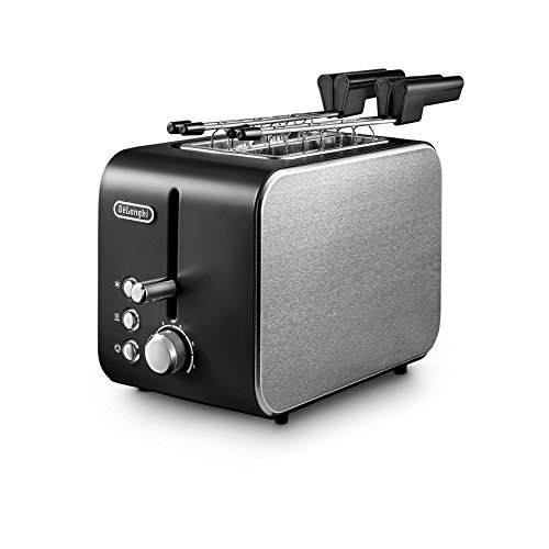 De'Longhi 0230120014 Ctx2203 toaster, Edelstahl, Schwarz von De'Longhi