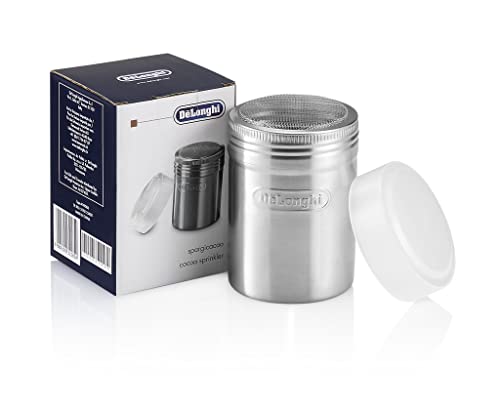 De'Longhi DLSC061 Edelstahl Kakao Streuer 175ml, Silber von De'Longhi