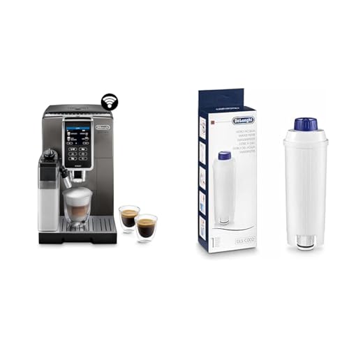 De'Longhi Dinamica Plus ECAM 372.95.TB Kaffeevollautomat mit LatteCrema Milchsystem und App-Steuerung inkl. Original Wasserfilter DLSC002 Zubehör Kaffeevollautomaten mit Wasserfilter von De'Longhi