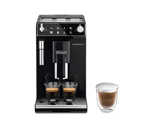 De'Longhi ETAM 29.510.B Autentica Kaffeevollautomat (Dampfdüse) , 1.3 liters, schwarz von De'Longhi