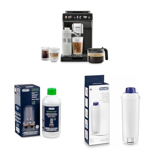De'Longhi Eletta Explore Cold Brew ECAM452.67.G Kaffeevollautomat mit LatteCrema Milchsystem + Original EcoDecalk DLSC 500 Entkalker Wasserfilter DLSC002 De'Longhi Eletta Explore Cold Brew ECAM452.67.G Kaffeevollautomat mit LatteCrema Milchsystem + Original EcoDecalk DLSC 500 Entkalker Wasserfilter DLSC002 von De'Longhi