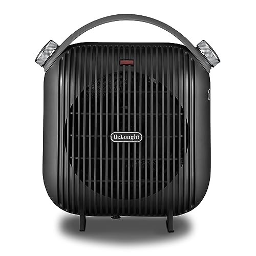 De'Longhi HFS30C24.DG Tischheizlüfter, 2400 W, schwarz von De'Longhi