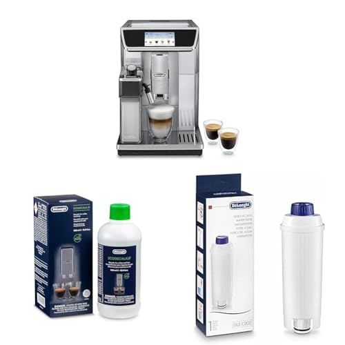 De'Longhi PrimaDonna Elite Experience ECAM 656.85.MS Kaffeevollautomat mit LatteCrema Milchsystem + Original EcoDecalk DLSC 500 Entkalker Wasserfilter DLSC002 De'Longhi PrimaDonna Elite Experience ECAM 656.85.MS Kaffeevollautomat mit LatteCrema Milchsystem + Original EcoDecalk DLSC 500 Entkalker Wasserfilter DLSC002 von De'Longhi