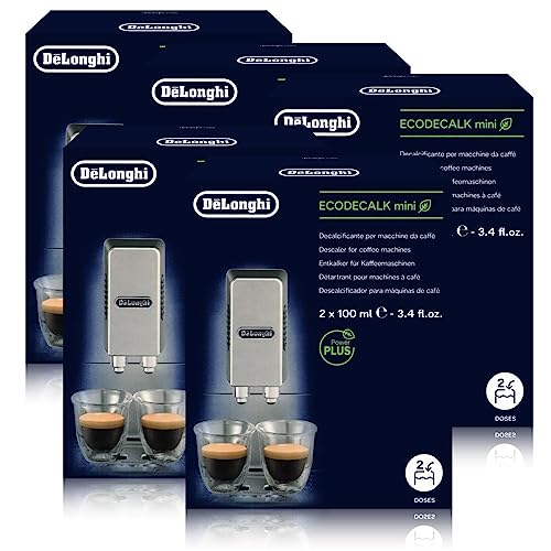 DeLonghi Entkalker EcoDecalk mini Sparpack 2 x 100 ml für Kaffeevollautomaten, Kaffeemaschinen - Nr.: 5513292821 Nokalk von De'Longhi