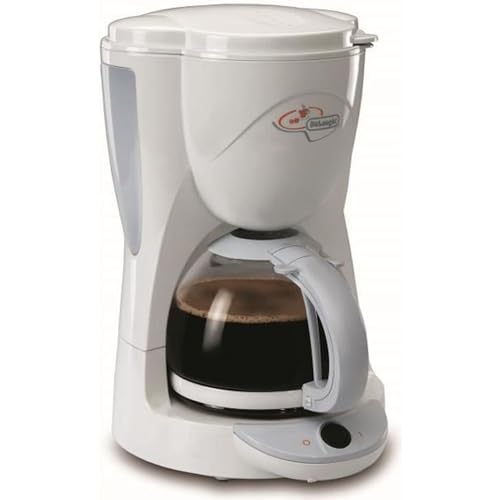 DeLonghi ICM2.1 Filterkaffeemaschine-10 Tassen Weiß 1000 W von De'Longhi