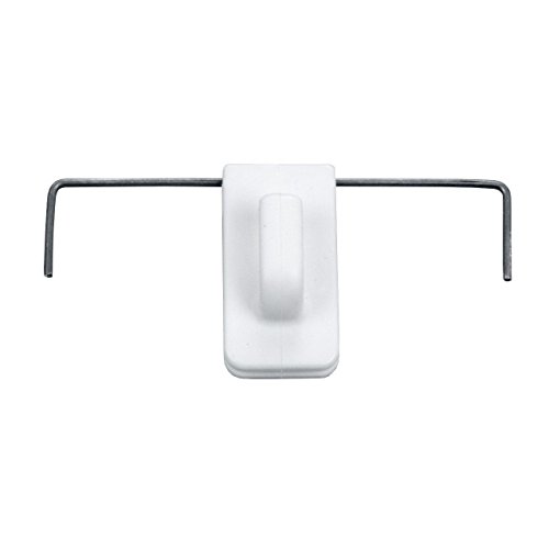 Deko Fensterhaken mit Metallfeder, universell bis 22 mm Falzmaß, weiß, 16 Stück Deko Fensterhaken mit Metallfeder, universell bis 22 mm Falzmaß, weiß, 16 Stück von De-Plastik