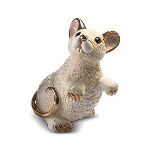 De Rosa Rinconada - Weiß Ratte Keramik Figur De Rosa Rinconada - Weiß Ratte Keramik Figur von De Rosa Rinconada