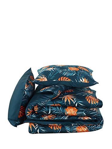 Bettwäsche Set Paradiesvogel 200x220 cm 100% Baumwolle Satin Bettwäsche Set Paradiesvogel 200x220 cm 100% Baumwolle Satin von De Witte Lietaer