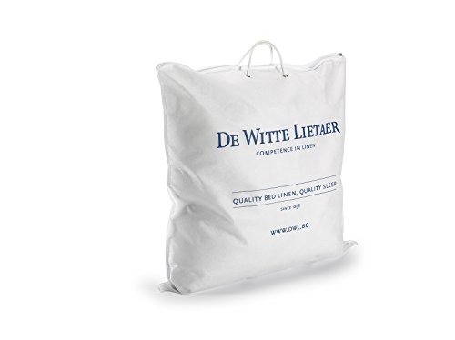 De Witte Lietaer 191674 Dream Klassisches Kopfkissen, Perkal-Baumwolle, weiß, 60 x 60 cm von De Witte Lietaer