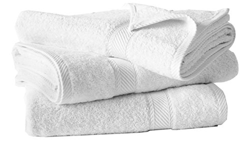 De Witte Lietaer 194875 Duschtuchset 3-tlg., Baumwolle, Weiß, 140 x 70 cm De Witte Lietaer 194875 Duschtuchset 3-tlg., Baumwolle, Weiß, 140 x 70 cm von De Witte Lietaer